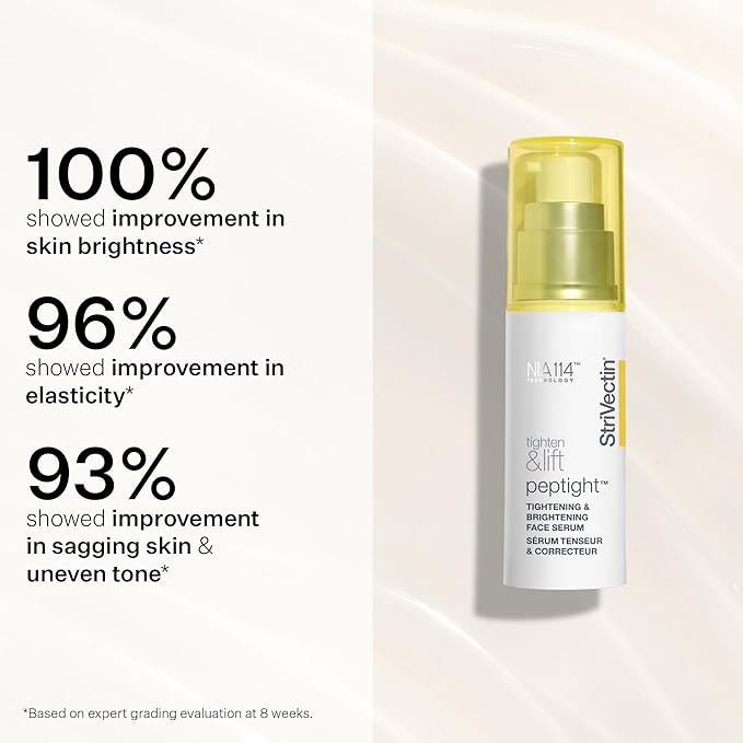 StriVectin Tighten and Lift Power Starters Trio Kit, 3 piece Peptide Kit for Face, Eyes and Neck, to help visibly reduce the look of Wrinkles and Fine Lines