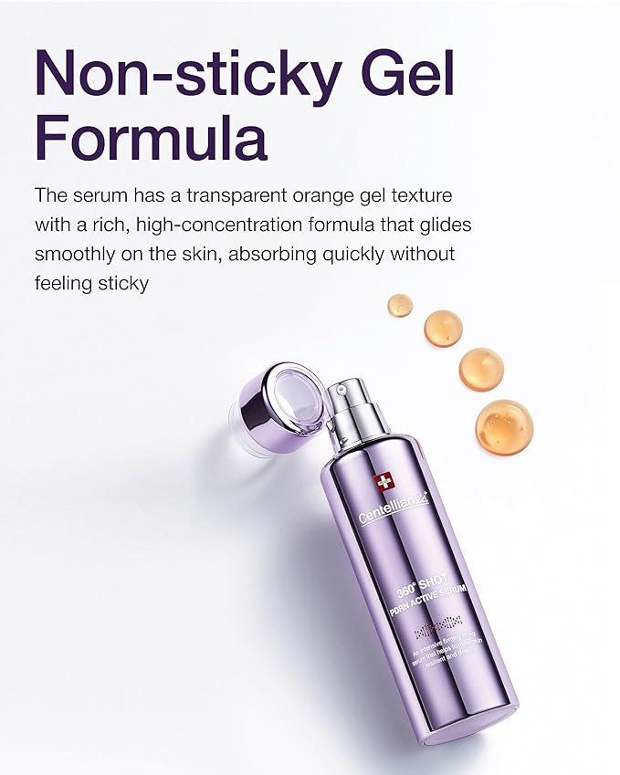 Centellian 24 360º Shot PDRN Active Serum (1.69fl oz) - Intense Hydration & Skin Firming Serum for a Youthful Appearance, Korean Skin Care. PDRN, Ribbon Collagen & Hyaluronic Acid