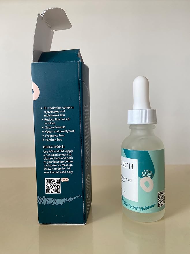 Pure Hyaluronic Acid Serum for Face + Snow Mushroom + Vitamin B5 | Natural & Lightweight | Vegan, Clean, & Fragrance Free | Moisturizer Hydrates Dry Skin & Reduces Appearance of Fine Lines, 1 Oz