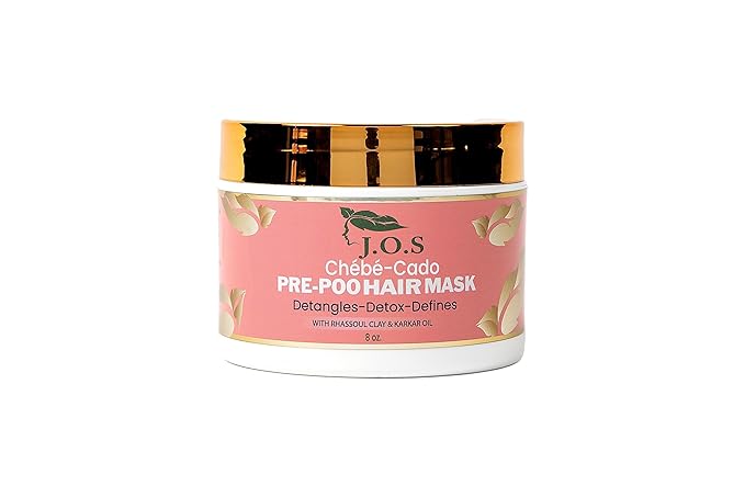 J'Organic Solutions Chébé -Cado Pre-Poo Clay hair Mask