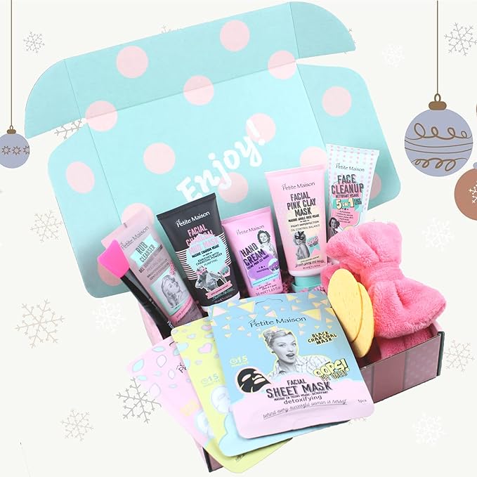 Skincare for Teens - Gift Set for Women - Spa Baskets - Birthday Gift Basket - Skincare Set - Spa Gift Set - Make Up Gift Basket - Spa Kit - Spa Box - Mother's Day Gift Basket