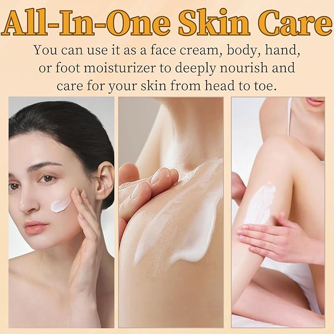 Grass Fed Beef Tallow Balm - Beef Tallow for Skin Care - Moisturizing Tallow and Honey Balm - Organic Beef Tallow for Face & Body - Antioxidant Beef Tallow Moisturizer - Body Butter for Women