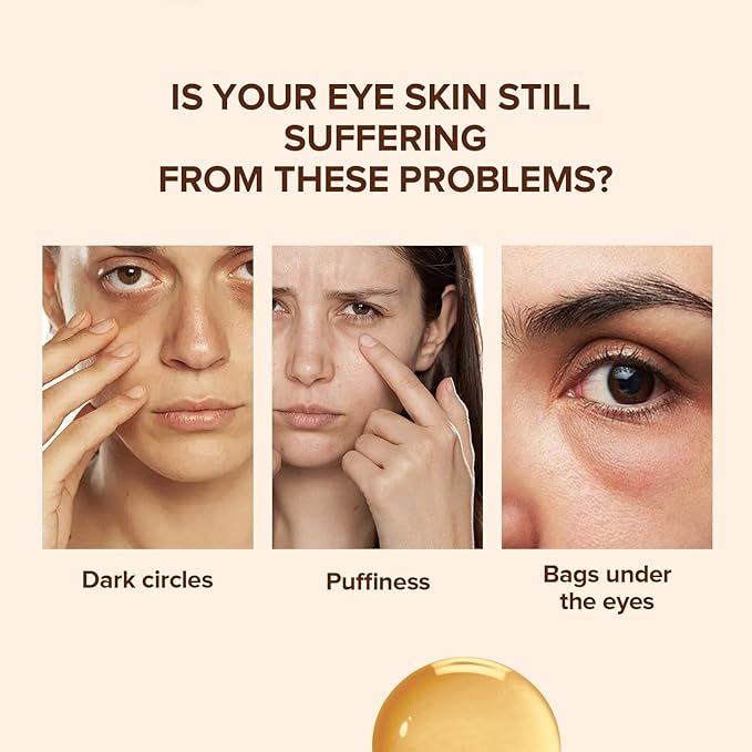 New Caffeine Solution 5%+ EGCG, Facial Caffeine Eye Serum, Moisturizing Eye Solution, Can Reduce Dark Circles And Puffiness.Caffeine Under Eye Serum,30（ML）