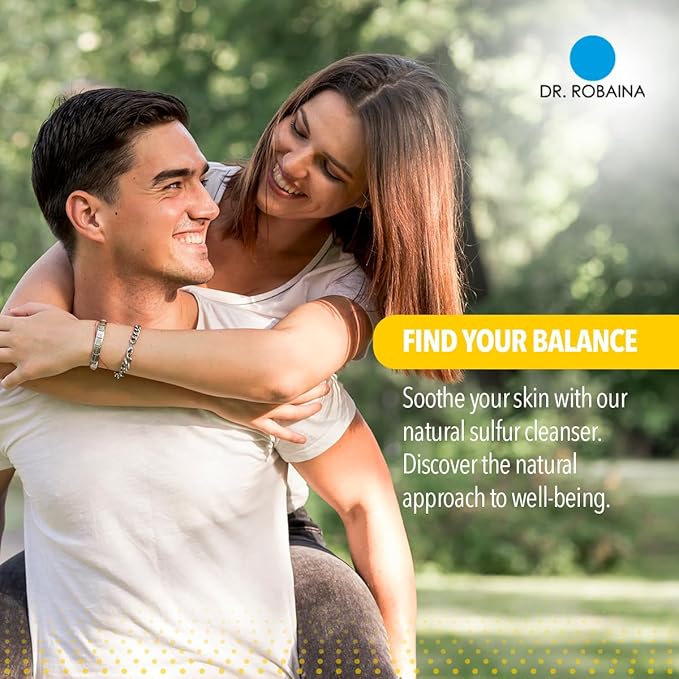 Dr. Robaina Sulfur Balsam Lotion – Daily Moisturizing Lotion for Eczema and Psoriasis Relief – Soothes Redness, Hydrates Sensitive Skin – Natural Ingredients – Made in the USA (Pack of 3)