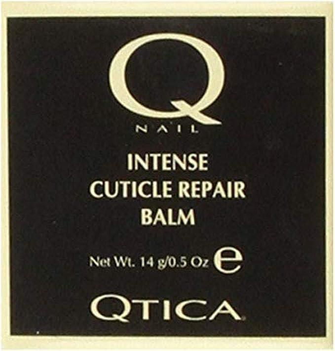 Qtica Intense Cuticle Repair Balm – Deep Therapy for Dry, Damaged Cuticles & Hangnails – Enriched with Honey, Beeswax & Vitamins A, C, D & E – 0.5oz