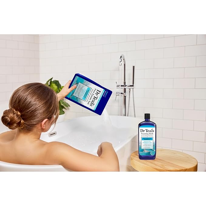 Dr Teal's Pure Epsom Salt, Restorative Minerals with Magnesium, Potassium & Zinc, 3 lbs
