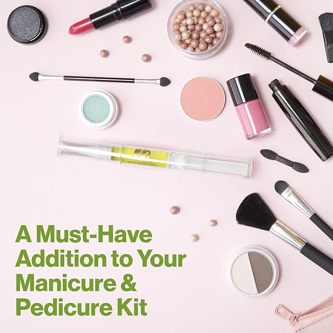 Cuticle Oil Pen - Nail Cuticle Protector - Professional Manicure and Pedicure Set Accessory - Acrylic Nail Art Accessory - Strengthener and Softener - Contains Vitamin E