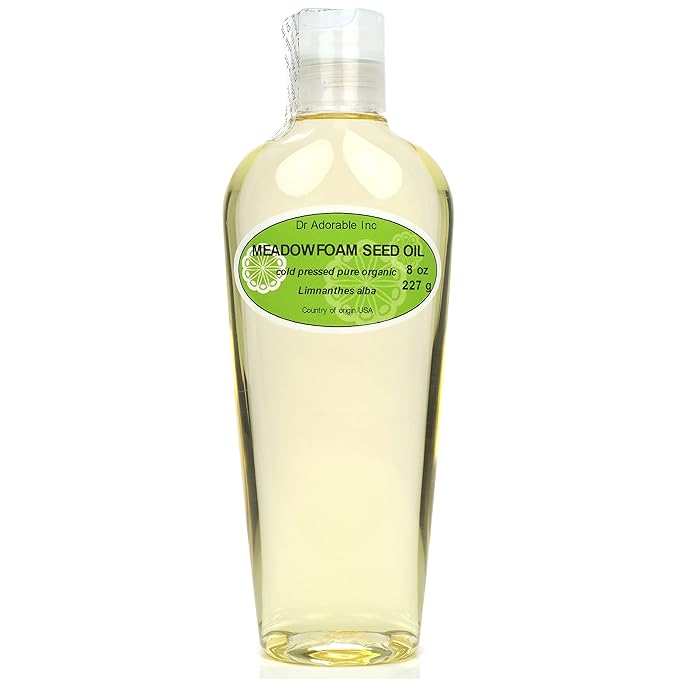 Meadowfoam Seed Oil Pure Organic by Dr.Adorable 8 Oz