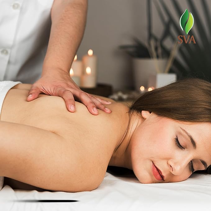 SVA Carrot Seed Oil - 16 Fl Oz – 100% Natural Cold Pressed Carrot Oil - for Face, Skin Care, Hair Care, Scalp Massage & Body Massage – Carrier Oil