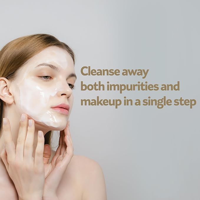 PESTLO Ourecipe Oil to Foam Cleanser – Vegan, Hypoallergenic, Gentle Makeup Remover, Deep Cleansing, Non-Sticky for All Skin Type including Sensitive, Dry and Acne-Prone Skin, 6.76 fl oz (200ml)