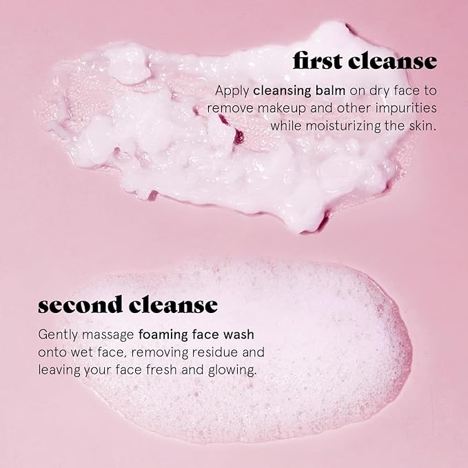 grace & stella Award Winning Foaming Facial Cleanser (150ml) - Sensitive Skin Face Wash - Vegan - Limpiador - Hydrating Cleanser - Face Wash Sensitive Skin - For Dry Skin