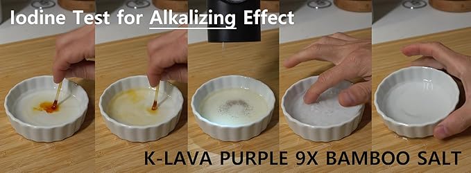 K-LAVA SALT—Korea's No.1 Bamboo Salt—Purple 9X, Crystal, 8.47 Ounce