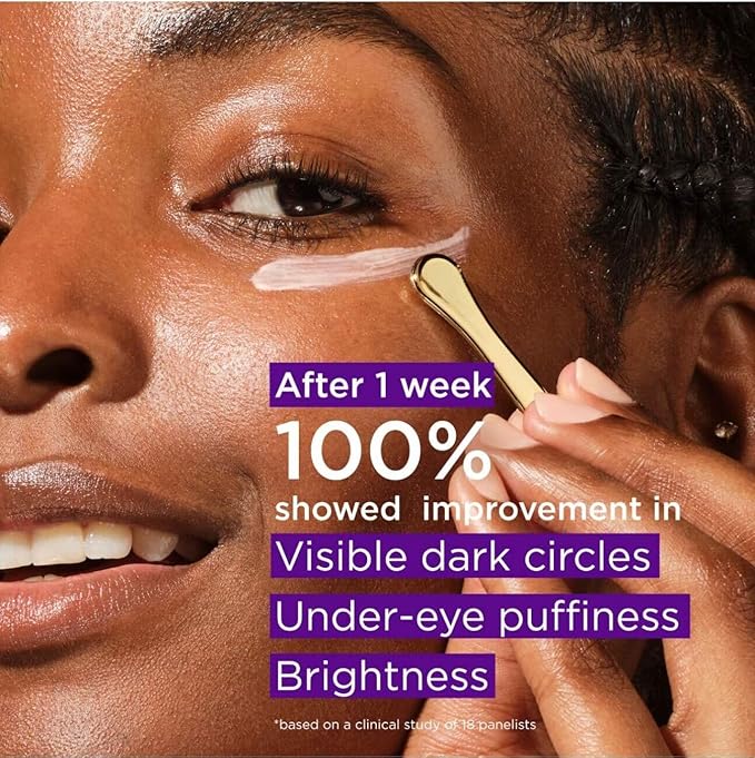 TATCHA The Brightening Eye Cream | Brightening & Dark Circle Reduction with Vitamin C for Bight, Firm Undereyes, 15 ml / 0.5 fl. oz.