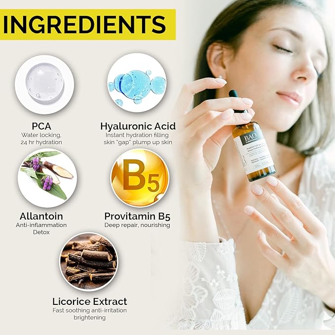 ProB5HA Hyaluronic Acid Moisturizing Face Serum for Women - 50ML