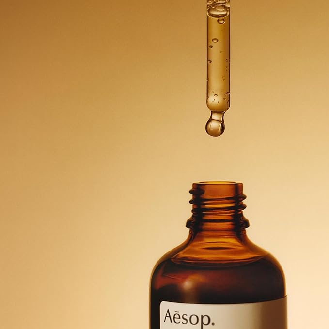 Aesop Lucent Facial Concentrate | Lightweight Vitamin C Facial Serum for Replenished, Hydrated, and Balanced Skin | 2.1 Oz