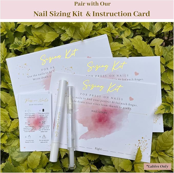 Empty Cuticle Oil Pen Label Sticker for Nail Tech Manicure Nail Artist Must Haves Nail Growth Care Packaging Staff 100pcs (white 1 x 2in)