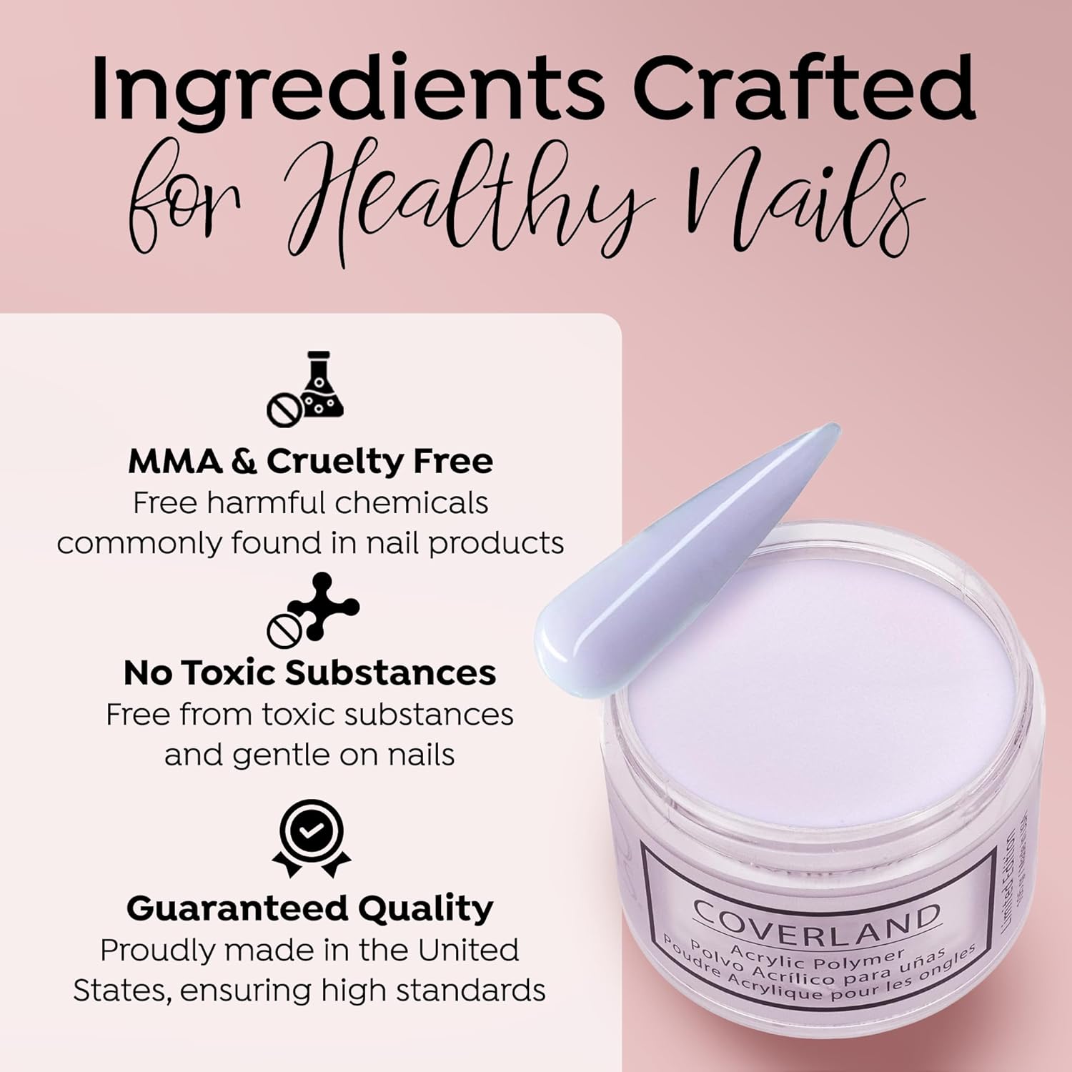 Coverland Acrylic Powder 3.5oz "Serenity" - Limited Edition