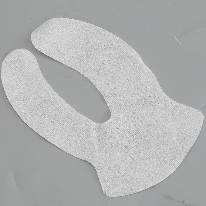 Eye Compressed Paper Sheet, U Shape Cotton Disposable Under Eye Sheet 200pcs, Eye Compressed Sheet, Soft for SPA