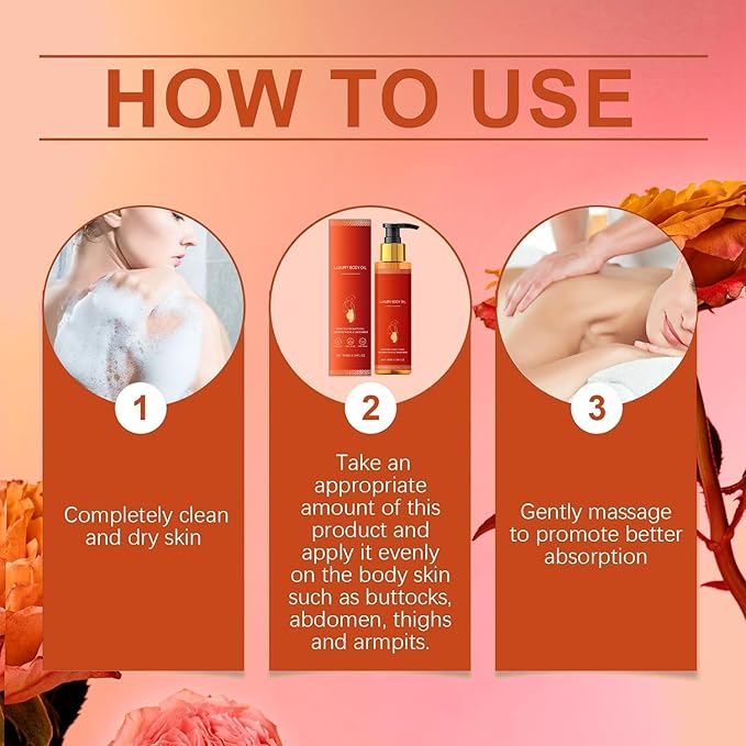 Body Firming oil Body oil, Hydrating and Firming Skin oil for Arms, Suitable for Full Body Use(3.38 fl oz)