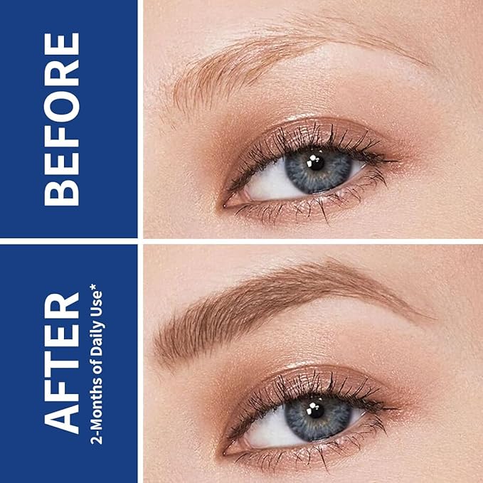 Eyebrow Serum,W3W Eyebrow Growth Serum Advanced Formula for Boost Longer, Fuller, and Thicker Brows Lashes,3 ML (White)