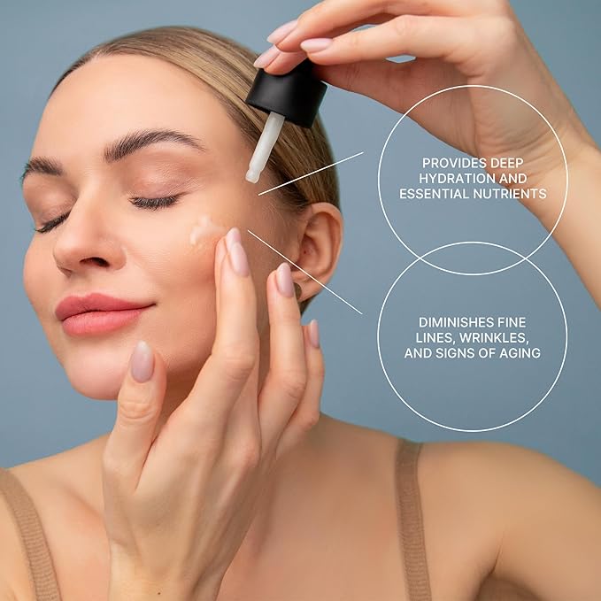 Advanced Repair Facial Concentrate with Ceramides and Peptides – Anti-Aging Serum for Deep Hydration, Even Skin Tone, Fine Lines & Wrinkles – 1 fl. oz. / 30 ml