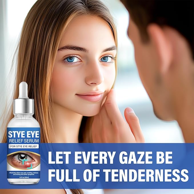 St＿ye Eye Treatment, Natural Eye Serum for Chalazion and Blepharitis Treatment, Leading to Soothed and Restored E-ye Areas, 1 Fl.oz