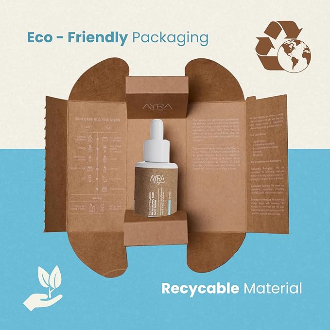 Ultra Hydration Hyaluronic Acid Face Serum – 1Fl Oz | Moisturizing Serum with Chamomile & Aloe Vera Extract | Ideal for Dry, Dull Skin | Organic & Eco-Friendly Skincare