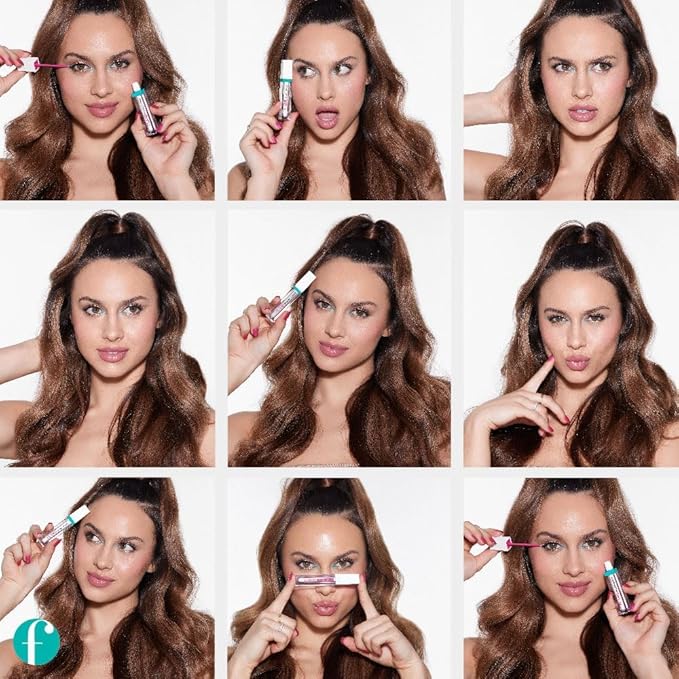 fLASH Eyelash Serum for Long, Curled Natural Lashes - Enhances & Strengthens, Safe & Effective Formula for Contact Wearers & Sensitive Eyes, 3 Month Supply - 2mL (0.07 Fl Oz)