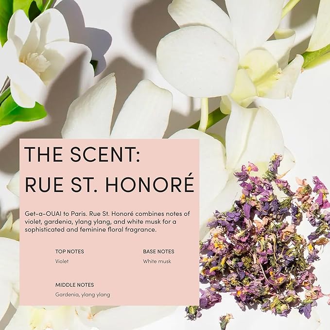 OUAI Hair Oil Travel Size - Hair Heat Protectant Oil for Frizz Control - Adds Shine and Smooths Split Ends - Color Safe Formula - Paraben, Phthalate and Sulfate Free (0.45 oz)