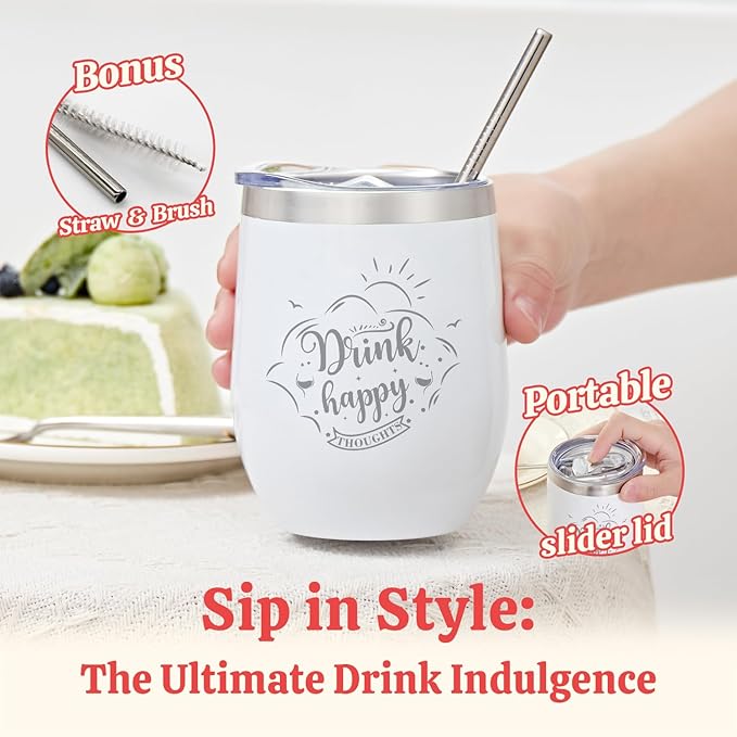 Gifts for Women Bath & Body Rose Spa Gift Sets for Birthday, 8 Pcs Gift for Women, Self Care Kit for Tumbler, Eye Mask, Mothers Day Gifts