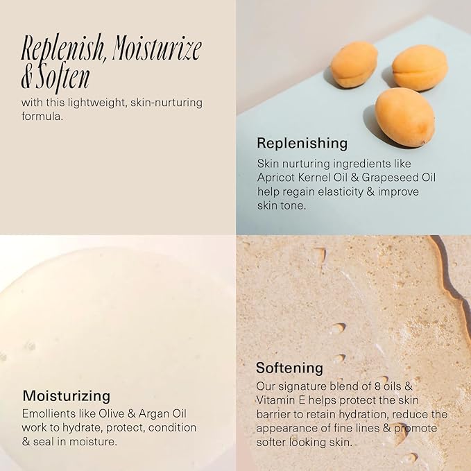 NOURISH Oil Cleanser for Face- Luxurious Makeup Remover & Deep Cleansing Oil, Melts Away Impurities Without Clogging Pores, Infused with Apricot for Ultimate Hydration, 6.7 Oz