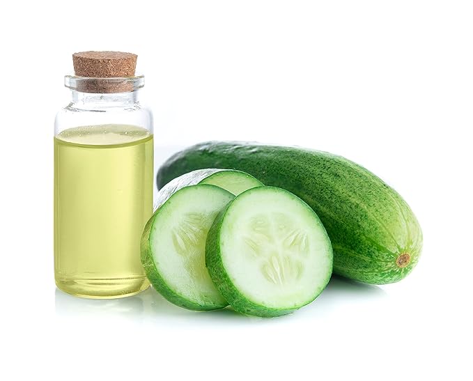 OPO Cucumber Seed Oil - 4 oz Glass & Dropper - Pure Cold Pressed Unrefined Natural Non GMO Vegan Cleansing Moisturizing Hydrating Extra Strength Hair Face Skin Body Nails Cuticles