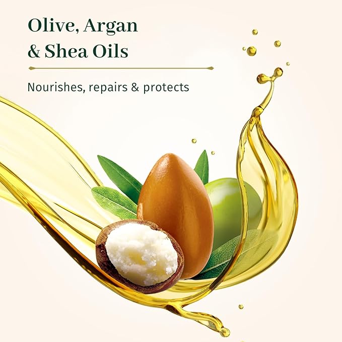 Nutrition Mask for Dry and Damaged Hair, 11.15 oz - Hair Moisturizer - Rich in Olive, Shea, Argan Oils - Paraben, Sulfate-Free - Natural Ingredients - 1 Minute Efficiency - Hair Mask