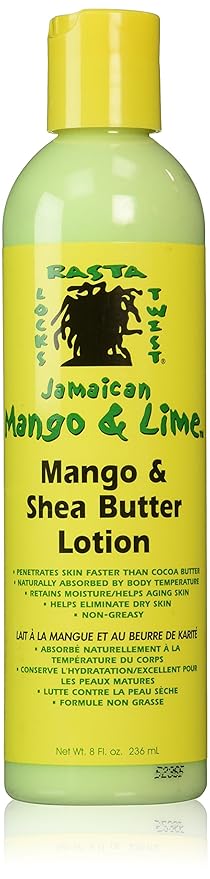 Jamaican Mango & Lime Mango & Shea Butter Lotion 8 Oz