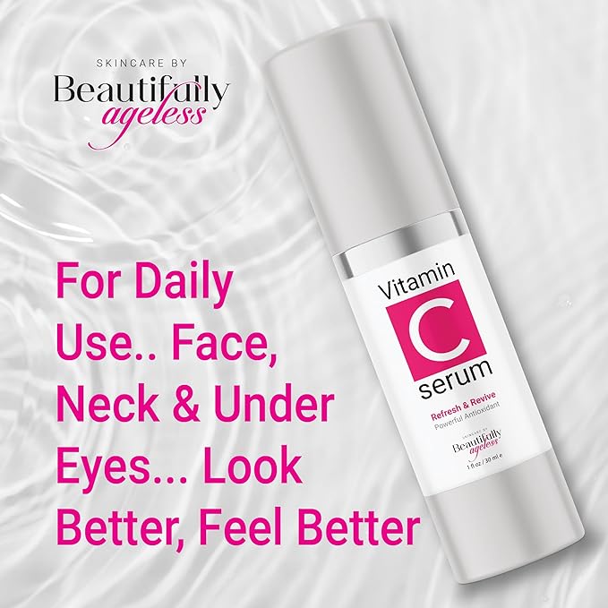 Vitamin C Face Serum Smooths and Hydrates for a Radiant Glow