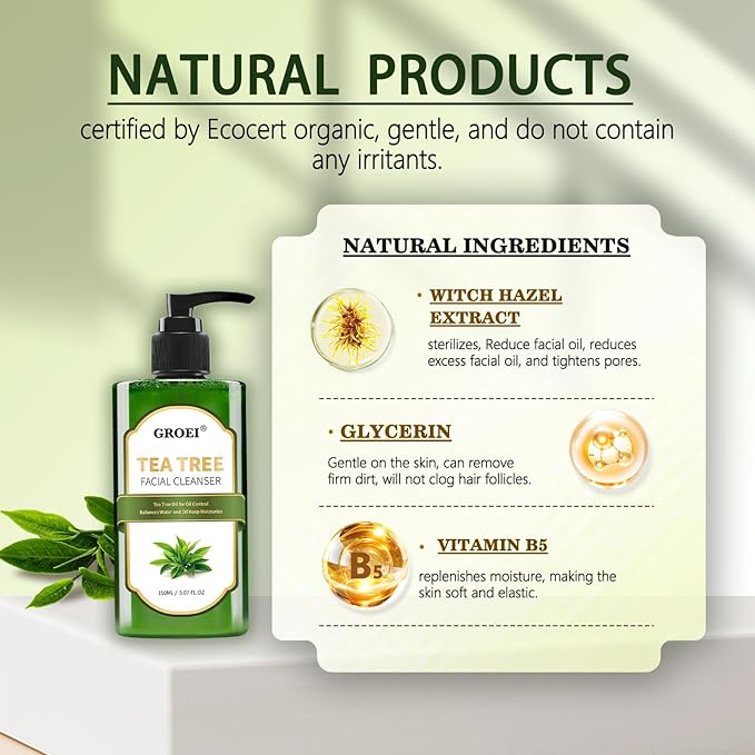 Face Wash, Oil Face Wash Oil for Face Skin Irritation And Prevents Breakouts (2)