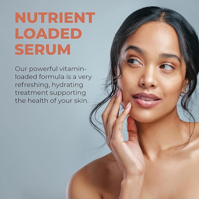 Beauty for Real Skin Revival Vital Nutrient Serum - Anti-Aging Skincare - Diminishes the Appearance of Fine Lines & Wrinkles - Hydrates, Repairs & Brightens Skin - With Vitamin A, B3 & C - 1 fl oz