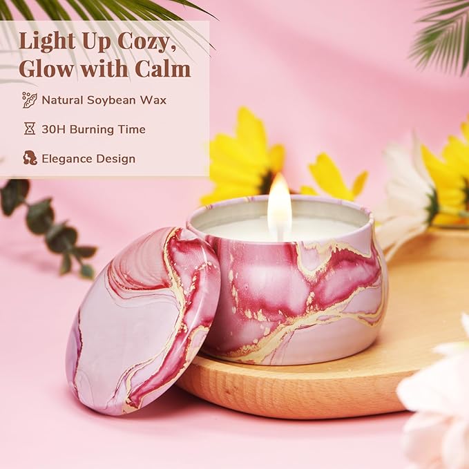 Birthday Gifts for Women - Luxury Self Care Gift Basket for Her, Mom, Sister, Bestied Coworker - Unique Spa Care Package with Flannel Blanket - Ideal for Mother's Day, Get Well Soon