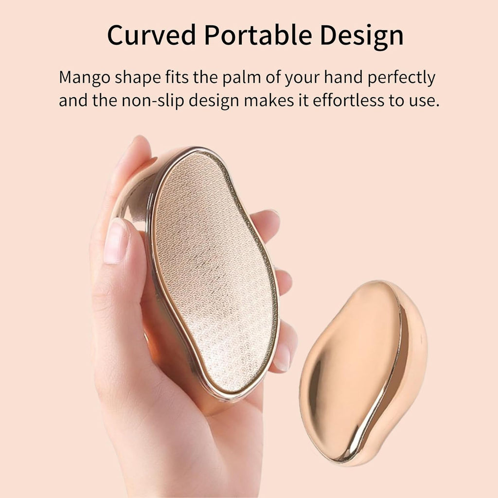 Nano Glass Foot File, Pedicure Tool and exfoliator, Glass Surface, Comfortable Hand and Foot Grinding Scraper for Wet and Dry feet, Removal Hard or Dead Skin, Suitable for Women or Men