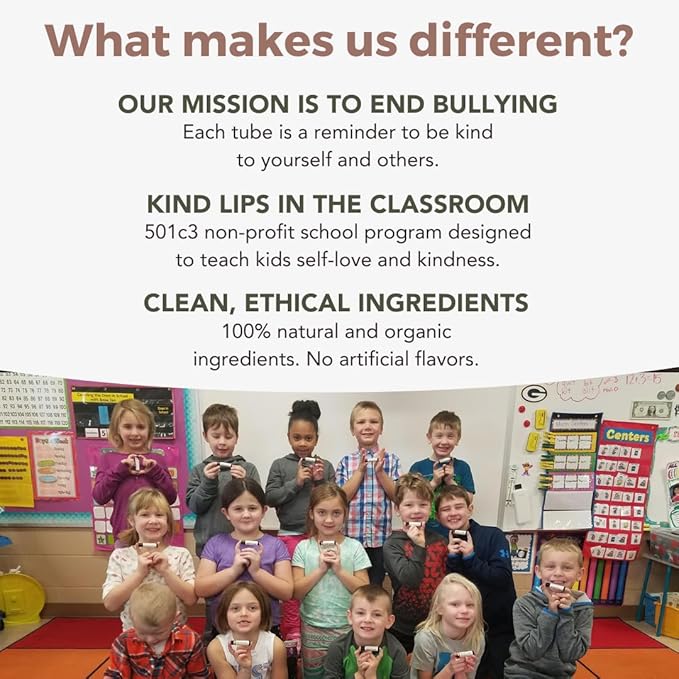 Vanilla Lemon Lip Balm – Hydrating Lip Moisturizer with Organic Ingredients | Fresh Citrus & Sweet Vanilla Lip Care | Gluten & Grain Free | Clean Beauty | Kind Lips Single Tube