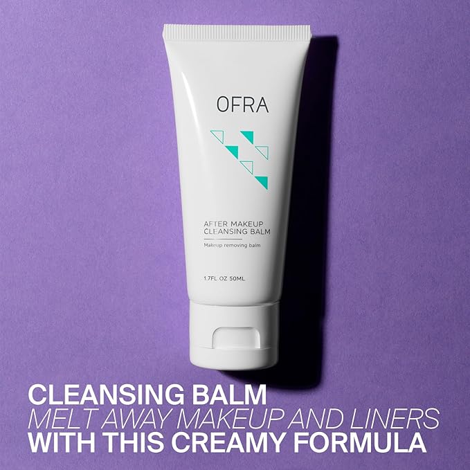 OFRA After Makeup Cleansing Balm | Hydrating Cleanser and Makeup Balm Remover | Gentle Cleansing Balm Makeup Remover | 1.7 oz/50 ml