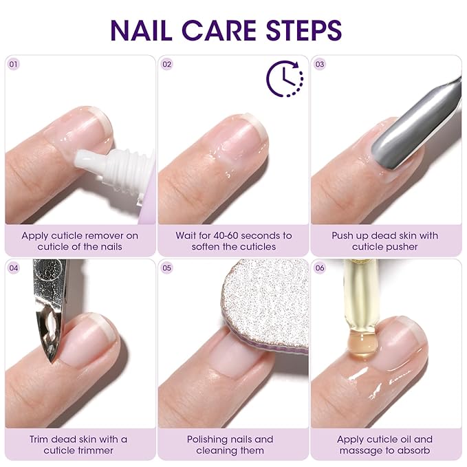 GELLEN Cuticle Remover Instant Nail Cuticle Softener with Shea Butter Moisturizing Professional Cuticle Cream Removes Dry Dead Skin Overgrown Cuticles Nail Care Treatment Supplies