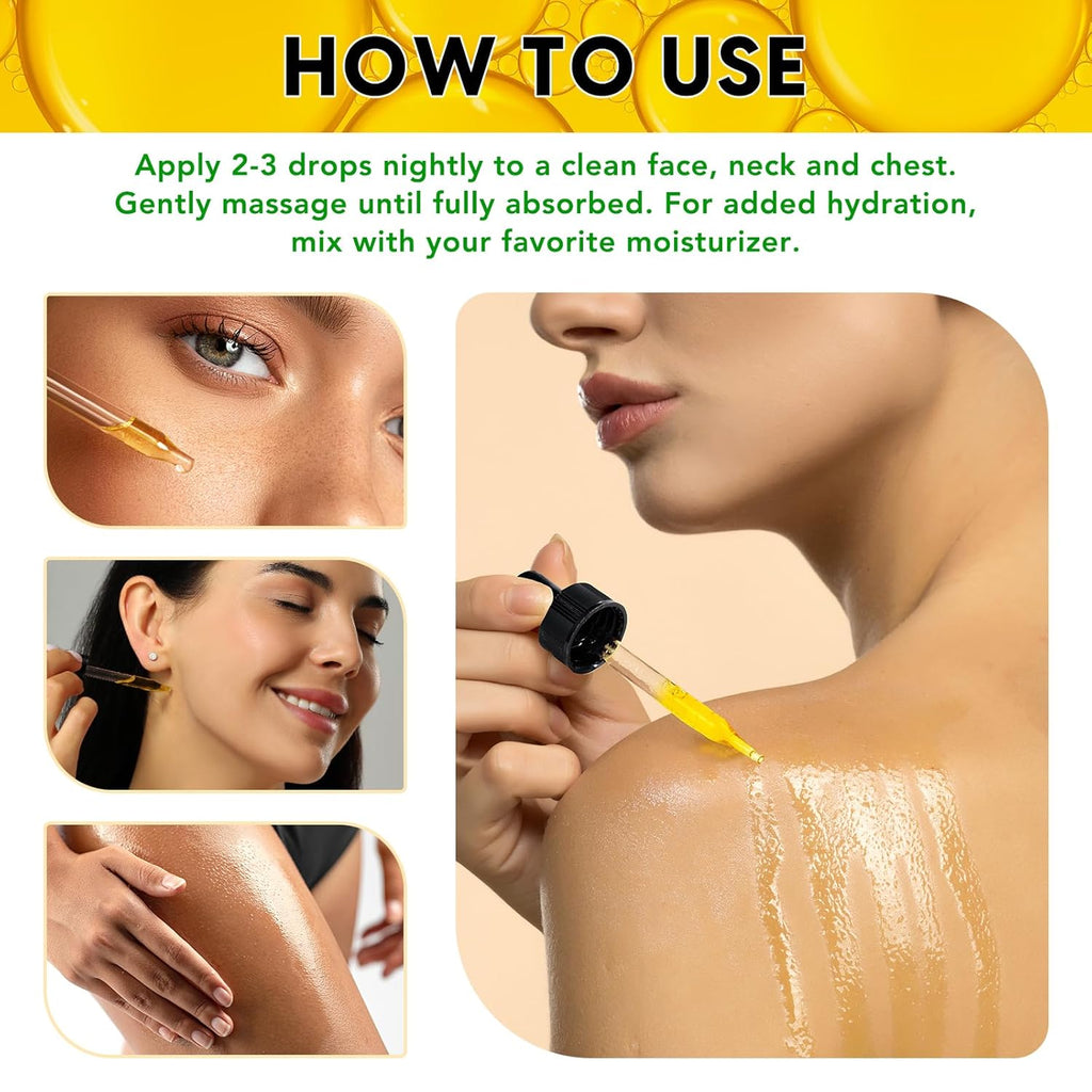 Vitamin E Oil - 75,000 IU Ultra Concentrated - Moisturizes, Fades Scars & Stretch Marks, Anti-Aging & Skin Hydration - for Face, Body, Hair, and Nails