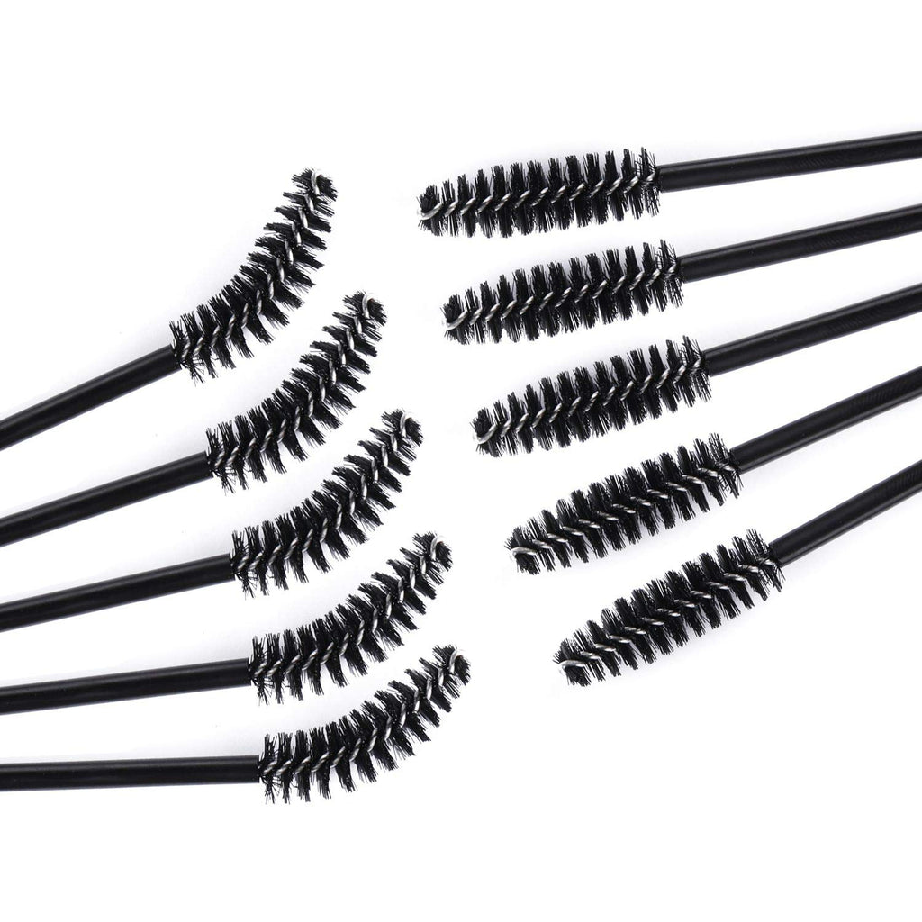 300 Disposable Spoolies Mascara Eyelash Wands Brush for Eyelash Extension Eyebrow and Makeup Color Tbestmax