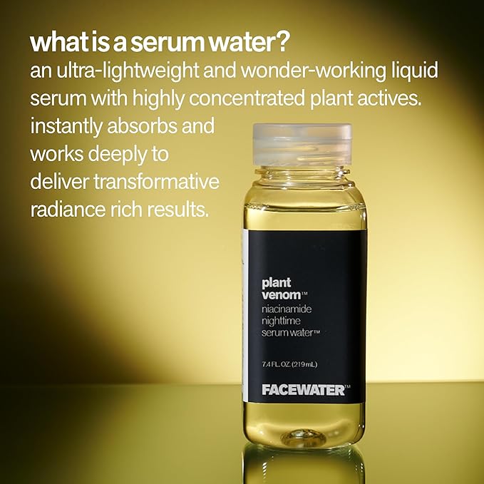 Facewater Plant Venom Niacinamide Serum Water