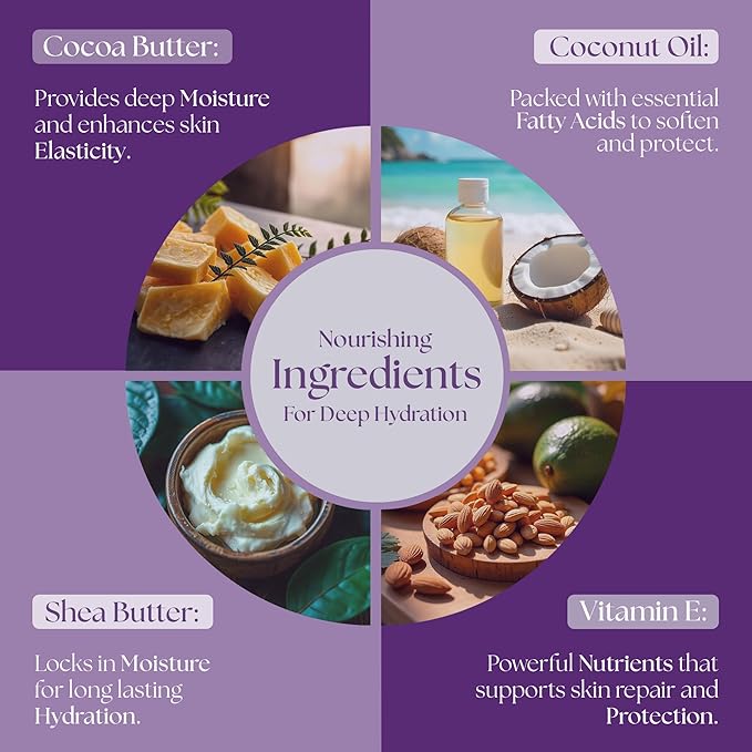 Hydrating Body Oil for Women | Lightweight All-Natural Moisturizing Oil | Fast-Absorbing Moisturizer | Scented Body Oil for Women - Toasted Coconut 3 Oz