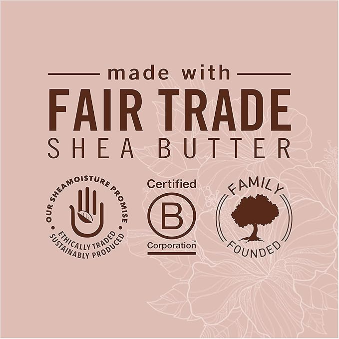 SheaMoisture Bath, Body & Massage Oil, Coconut & Hibiscus, 2-Pack – Illuminating Moisturizer for Dry Skin, 8 Oz Ea