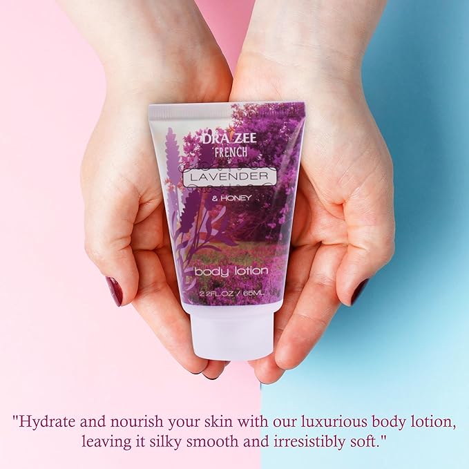 Draizee Mothers Day Gifts for Mom- Spa Gift Baskets for Women, 8 Pcs Luxury Lavender Scented Heel Shoe Design Bath and Body Spa Set, Body Care Set for Her-Self Care Package for Women, Presents for Mom