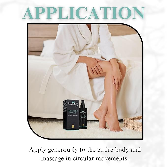 COLD PRESSED MOISTURIZING BODY OIL - 100% Pure and Natural Moisturizing Face, Hair, Body, Skin Care, 100ml