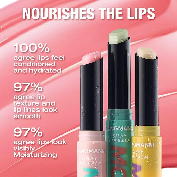 2 in 1 Moisturizing Tinted Lip Gloss Lip Balm Hydrating Glossy Hypoallergenic Natural Women Girls Teens Students Long Lasting Dry Lip Care Strawberries # 02